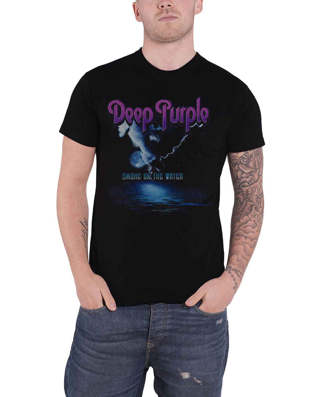 Deep Purple Smoke On The Water T Shirt product image 1