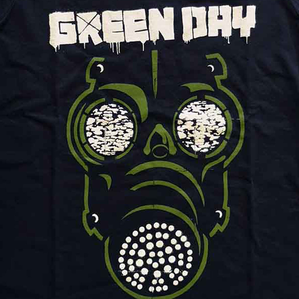 Green Day Mask Band Logo Skinny Fit T Shirt product image 2