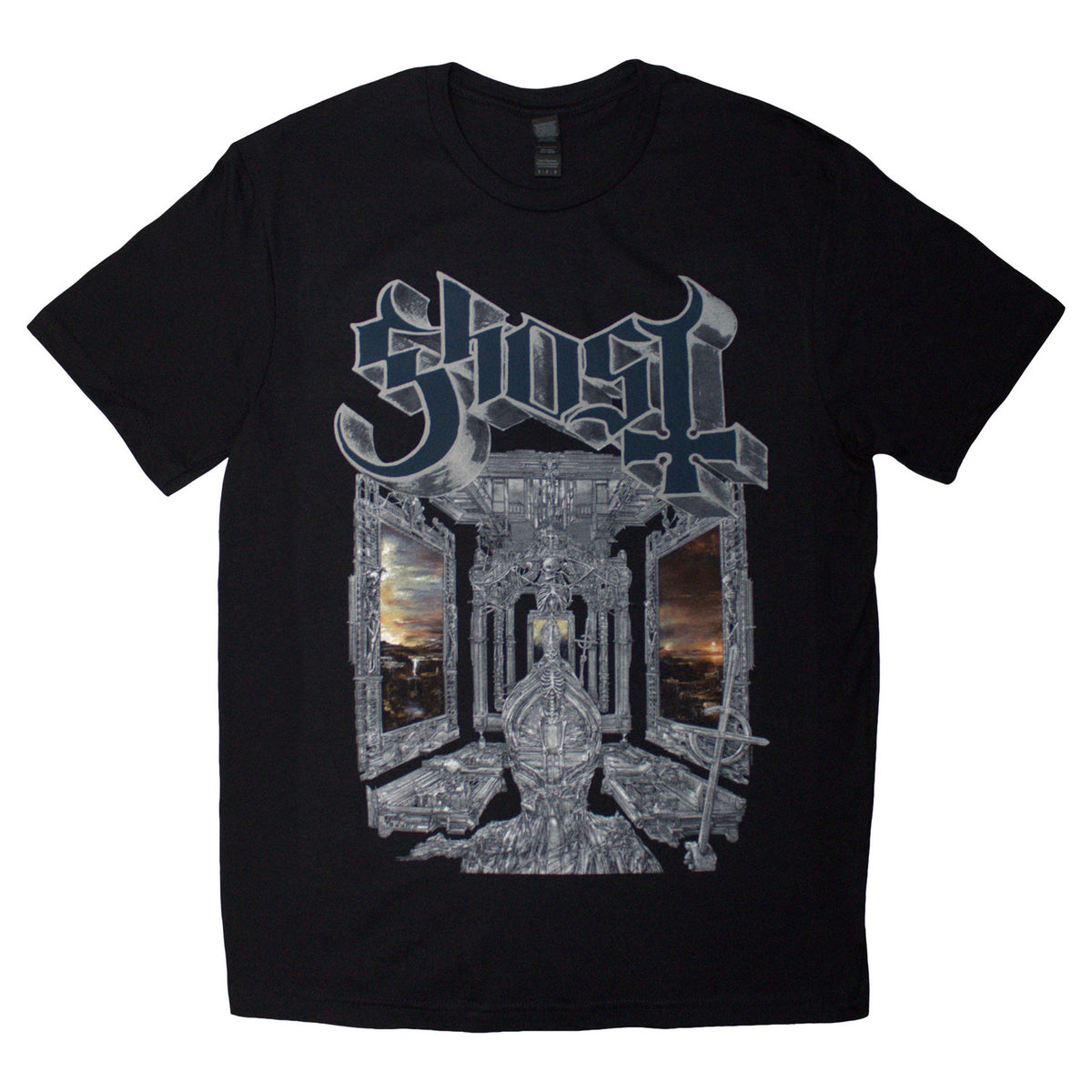 Ghost Skeleta Band Logo T Shirt product image 1