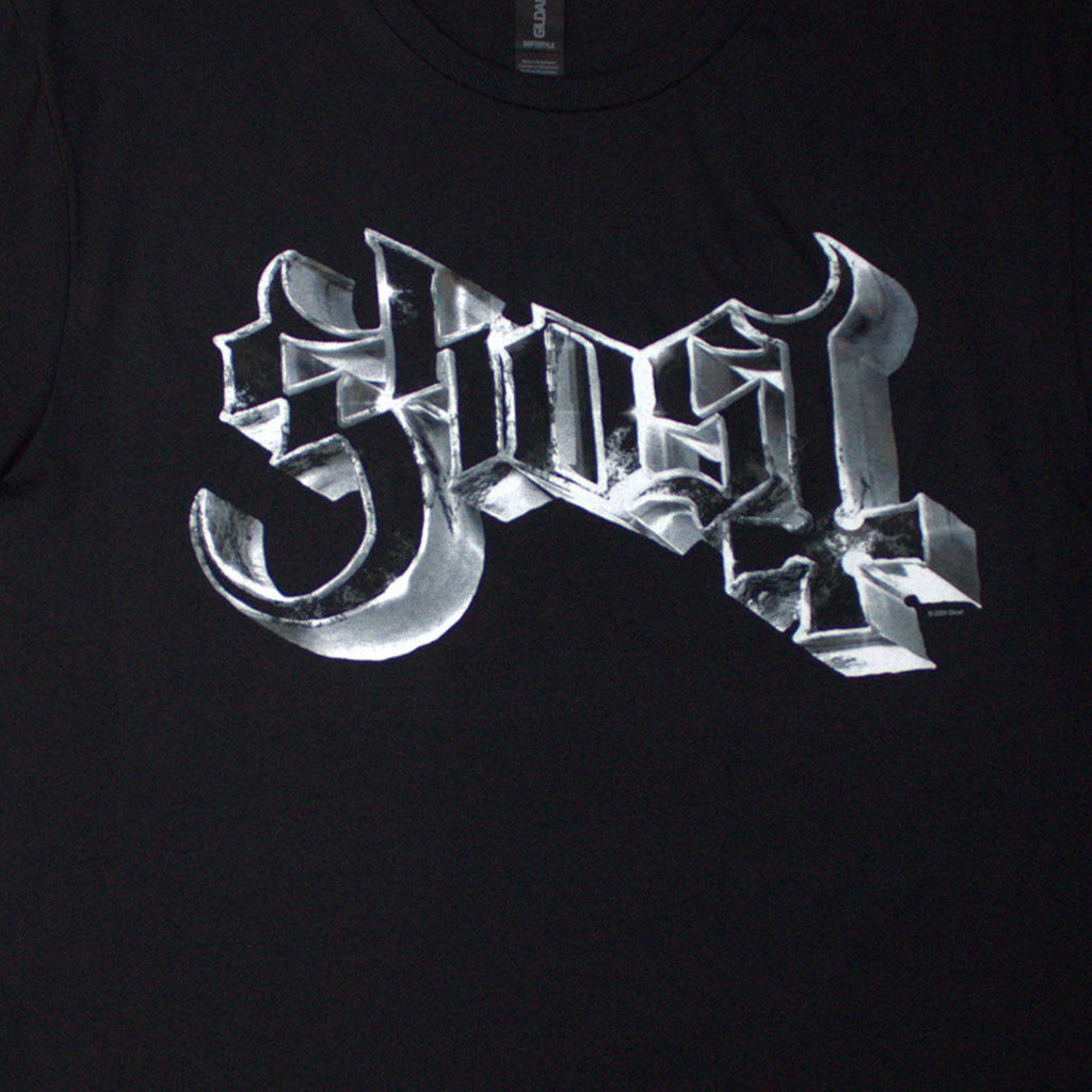 Ghost Chrome Band Logo T Shirt product image 2