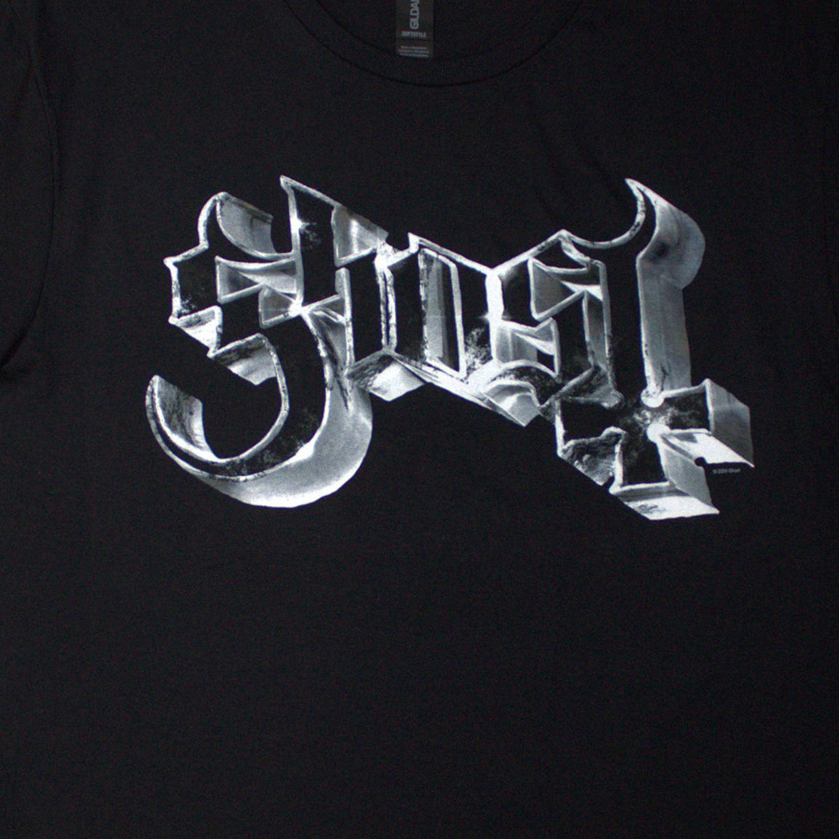 Ghost Chrome Band Logo T Shirt product image 2