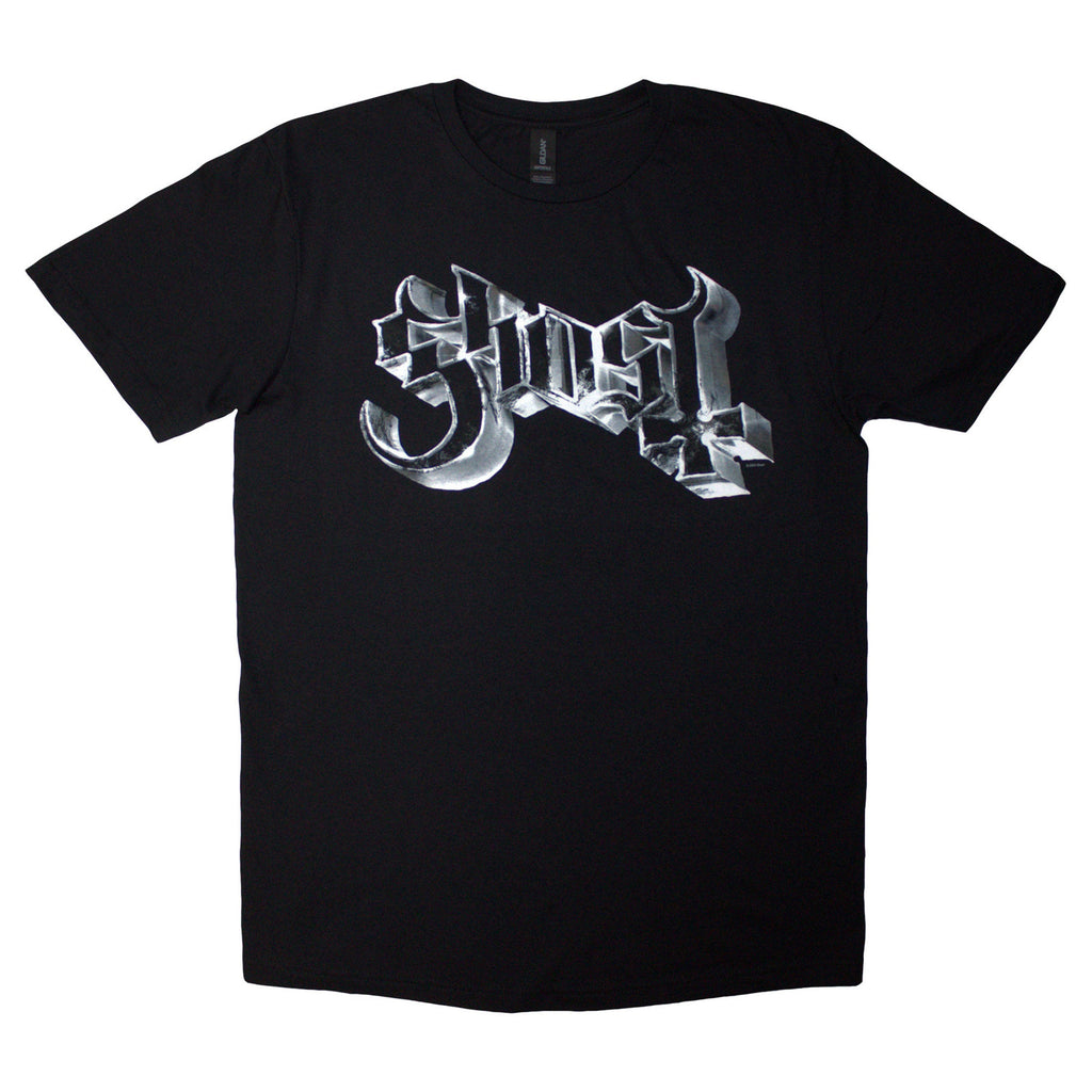 Ghost Chrome Band Logo T Shirt product image 1
