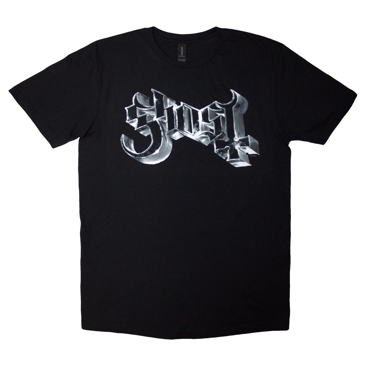 Ghost Chrome Band Logo T Shirt product image 1