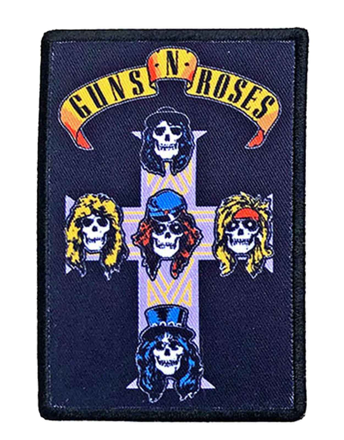 Guns N Roses Patch Nightrain Cross Band Logo new Official