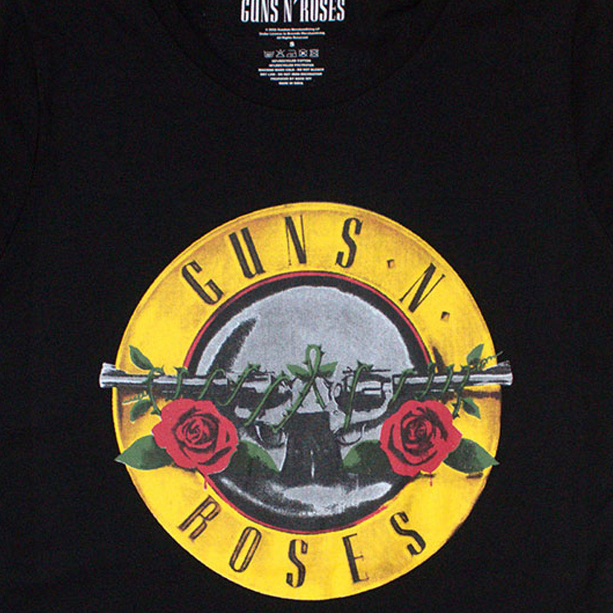 Guns N' Roses Classic Bullet Band Logo Skinny Fit T Shirt product image 2