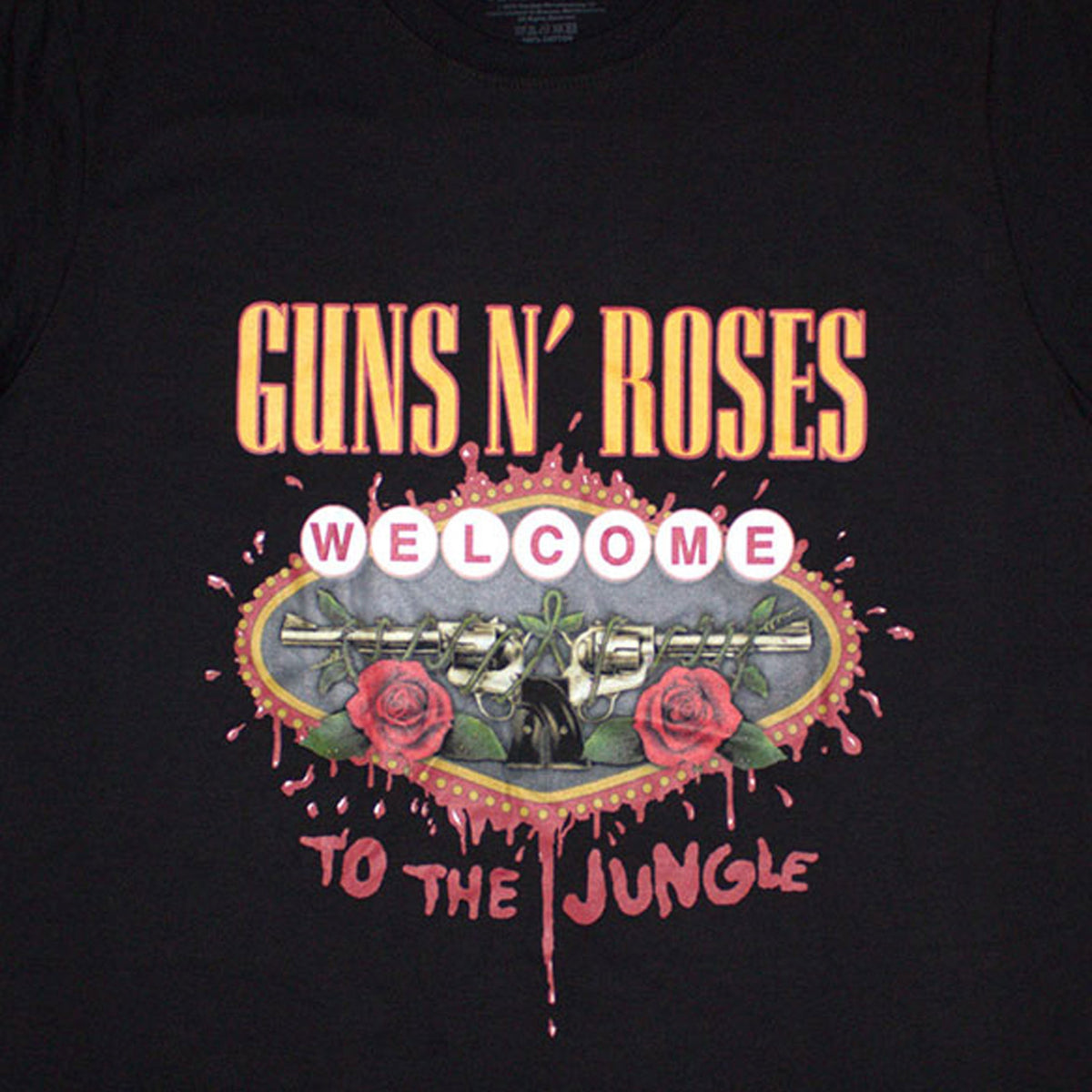 Guns N' Roses Welcome To The Jungle Skinny Fit T Shirt product image 2