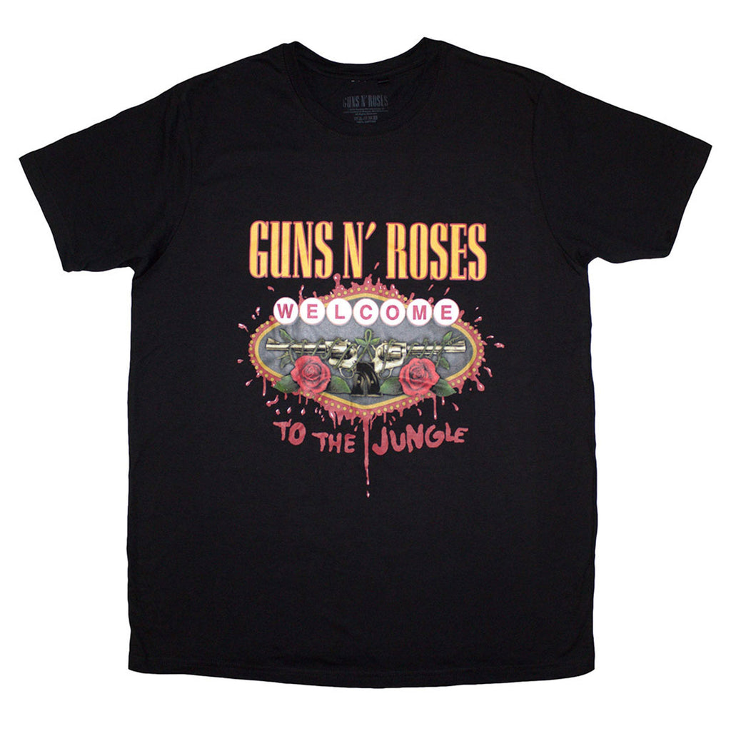Guns N' Roses Welcome To The Jungle Skinny Fit T Shirt product image 1
