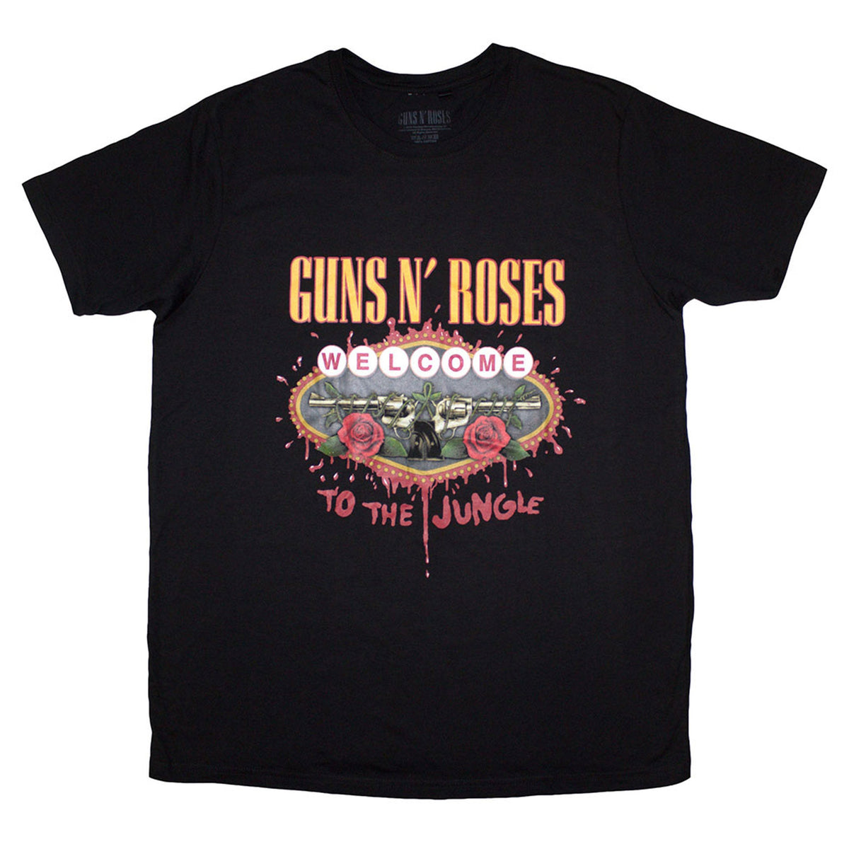 Guns N' Roses Welcome To The Jungle Skinny Fit T Shirt product image 1