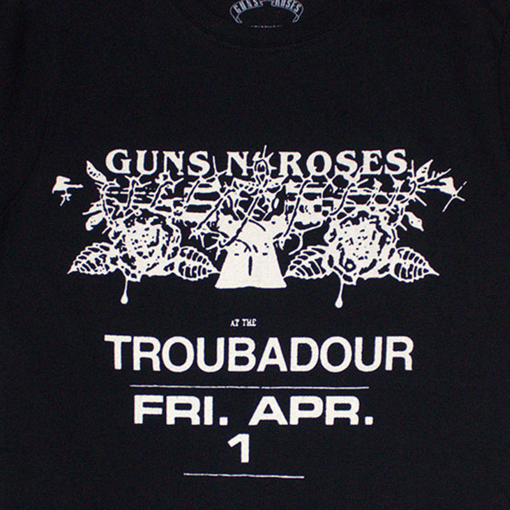 Guns N' Roses Troubadour Flyer Skinny Fit T Shirt product image 2