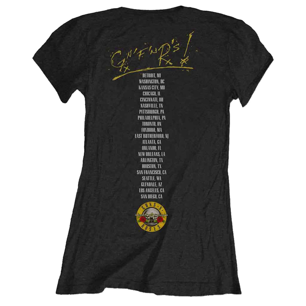 Guns N' Roses Not In This Lifetime Tour Skinny Fit T Shirt product image 2