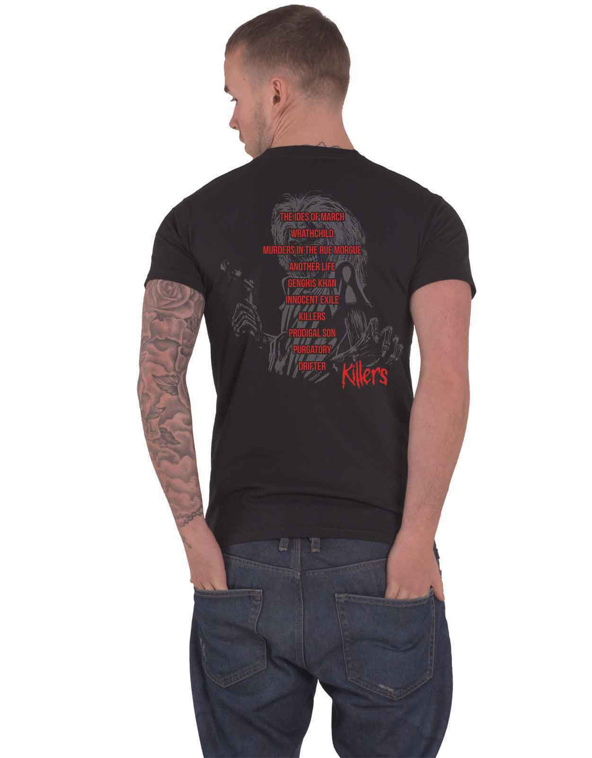 Iron Maiden Killers Track list T Shirt product image 2