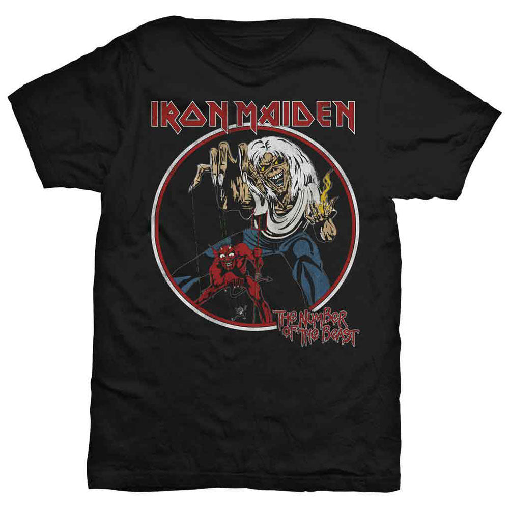 Iron Maiden Unisex T-Shirt: Number Of The Beast Vintage product image 1