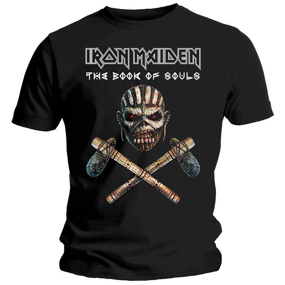 Iron Maiden Unisex T-Shirt: Axe Colour (Black) product image 1
