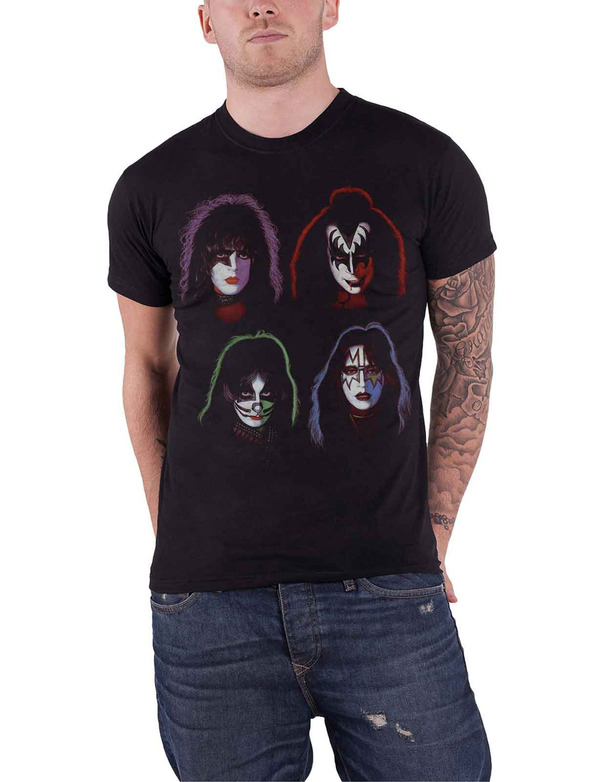 KISS Faces T Shirt product image 1