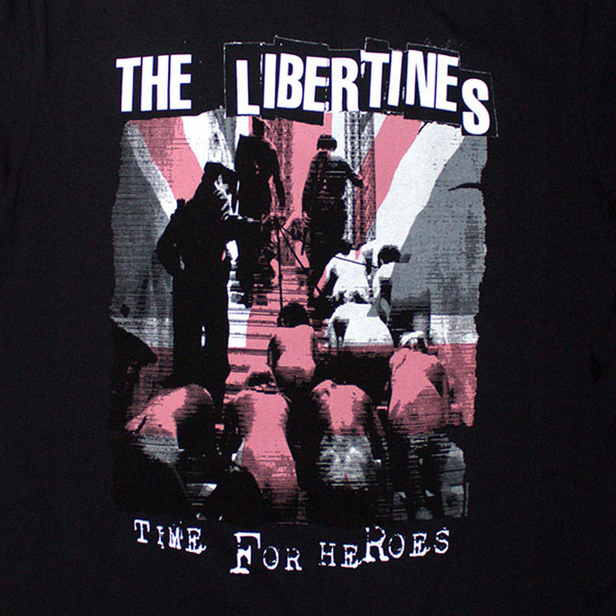 The Libertines Time For Heroes Flag T Shirt product image 2
