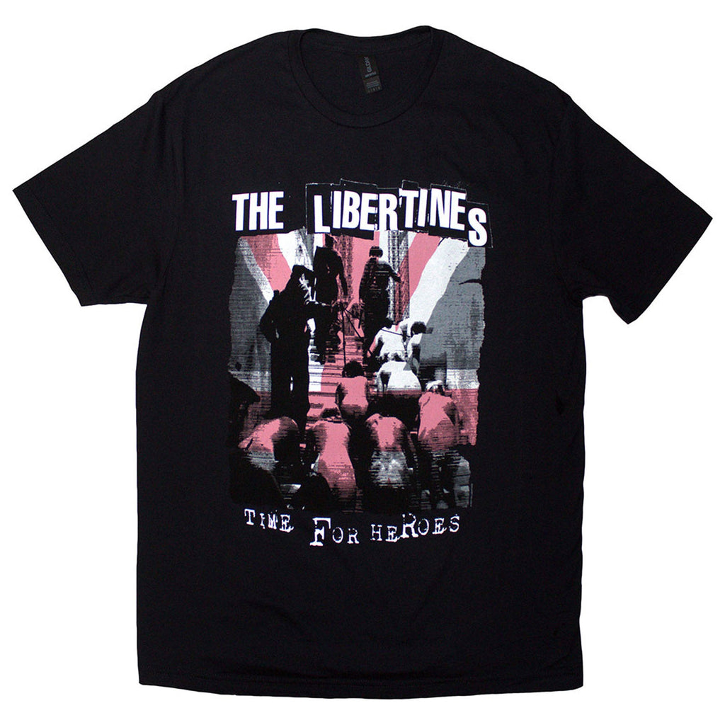 The Libertines Time For Heroes Flag T Shirt product image 1