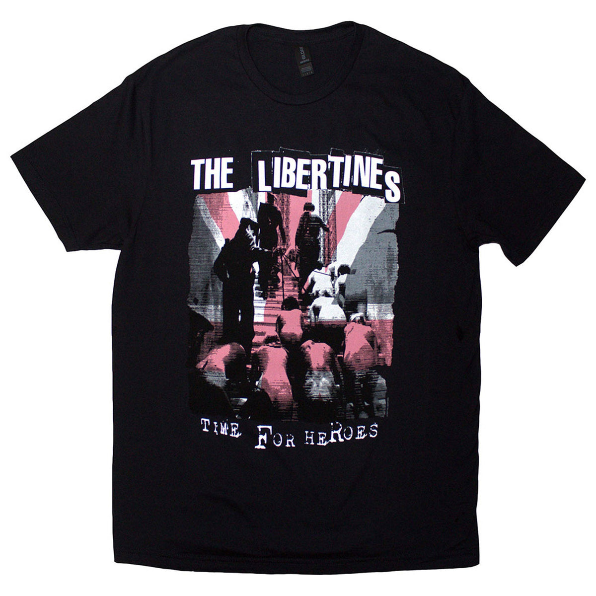 The Libertines Time For Heroes Flag T Shirt product image 1