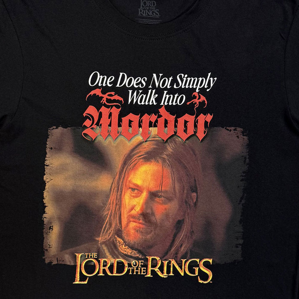 Lord Of The Rings Mordor Medieval Text T Shirt product image 2