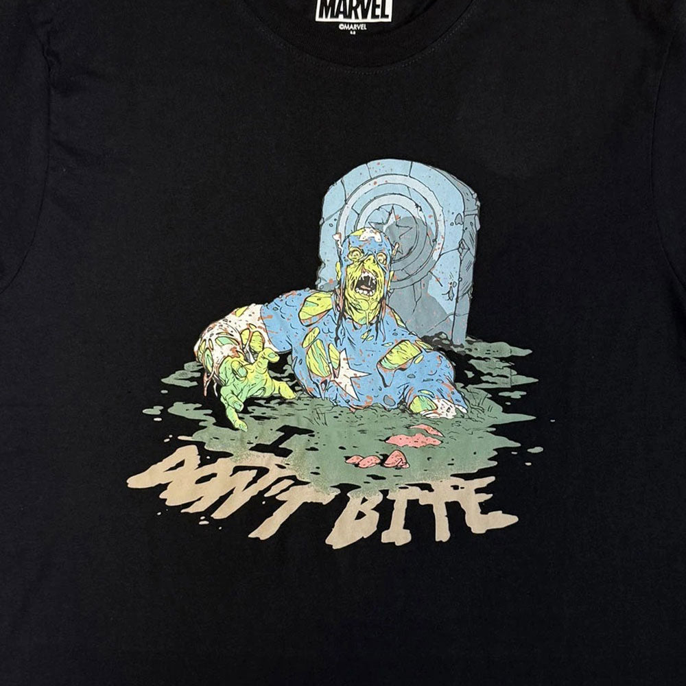 Marvel Comics Captain America Zombie T Shirt product image 2