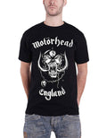 Motorhead Unisex T-Shirt: England (Black) (Back Print) product image 1