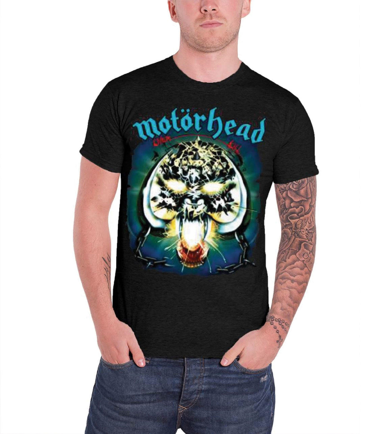 Motorhead Overkill Band Logo T Shirt product image 1