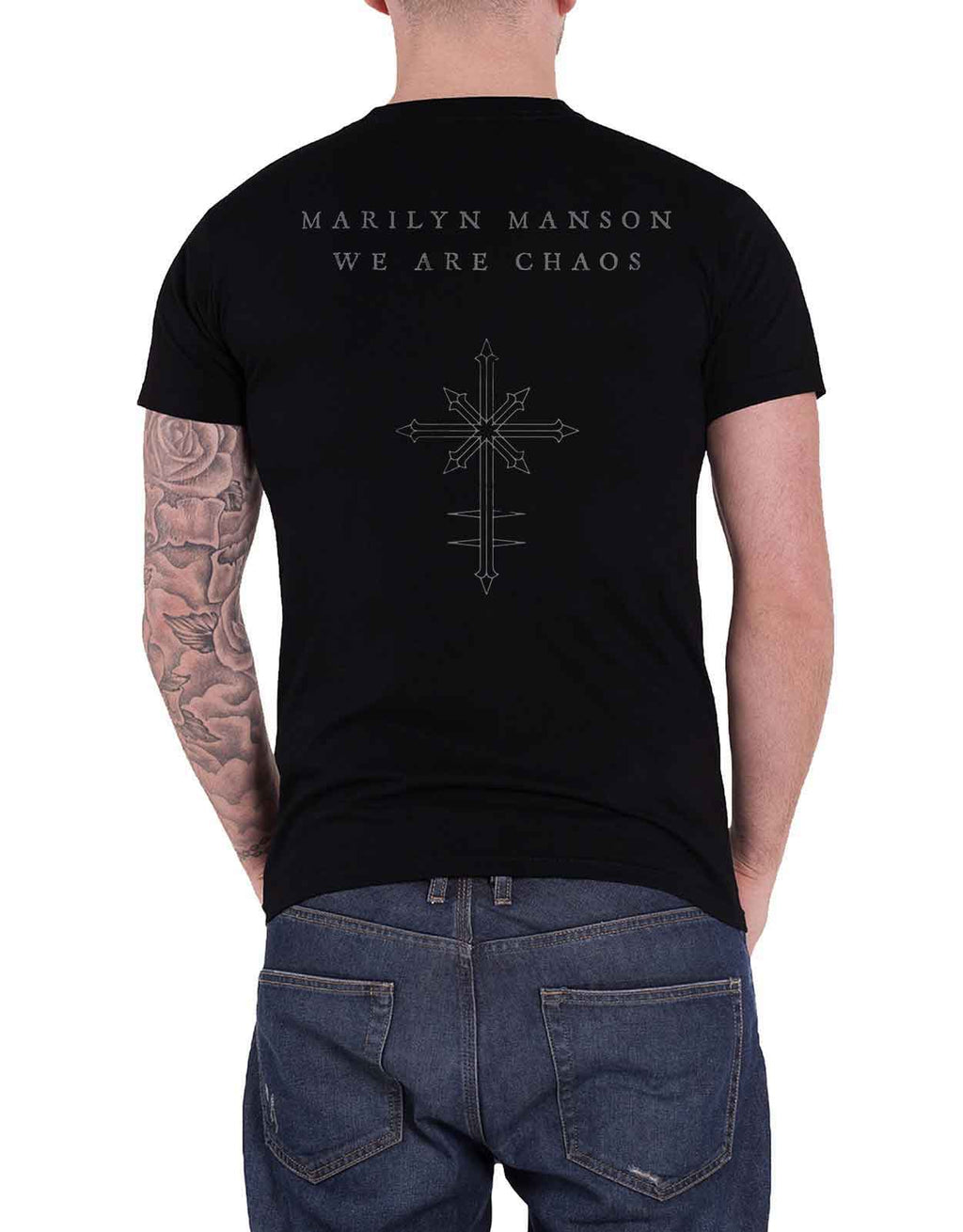 Marilyn Manson We Are Chaos Back Print T Shirt product image 2