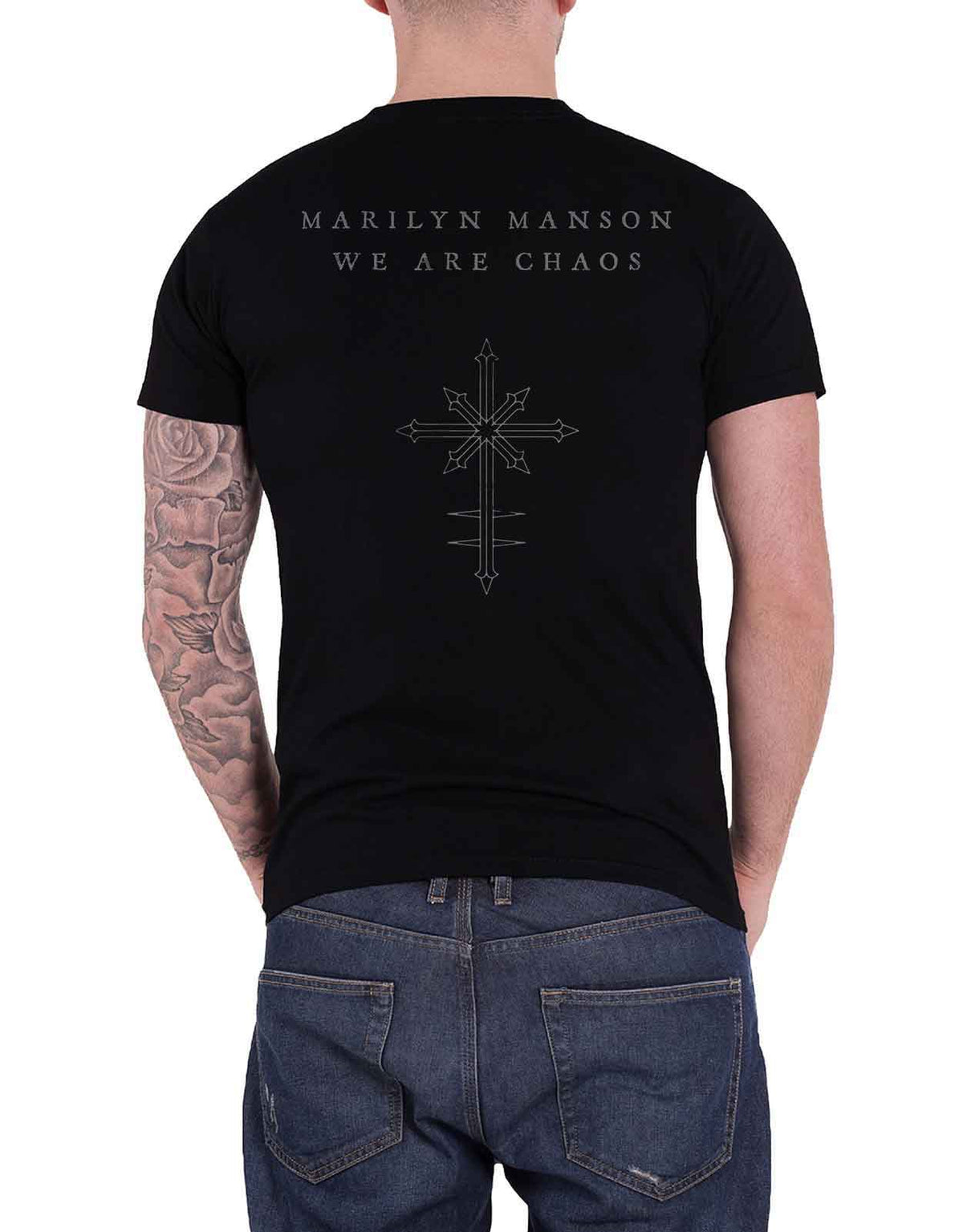 Marilyn Manson We Are Chaos Back Print T Shirt product image 2