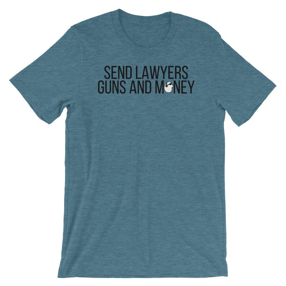 SunnyDayze LAWYERS GUNS & MONEY Short-Sleeve Unisex T-Shirt product image 4