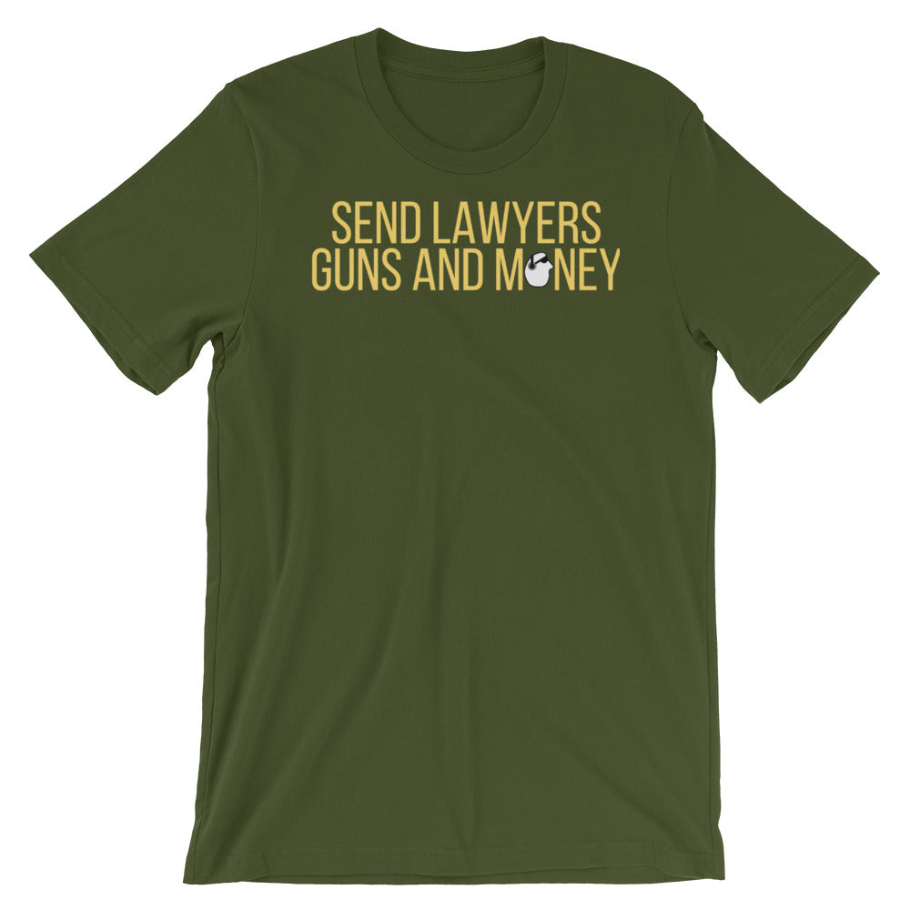 SunnyDayze LAWYERS GUNS & MONEY Short-Sleeve Unisex T-Shirt product image 3
