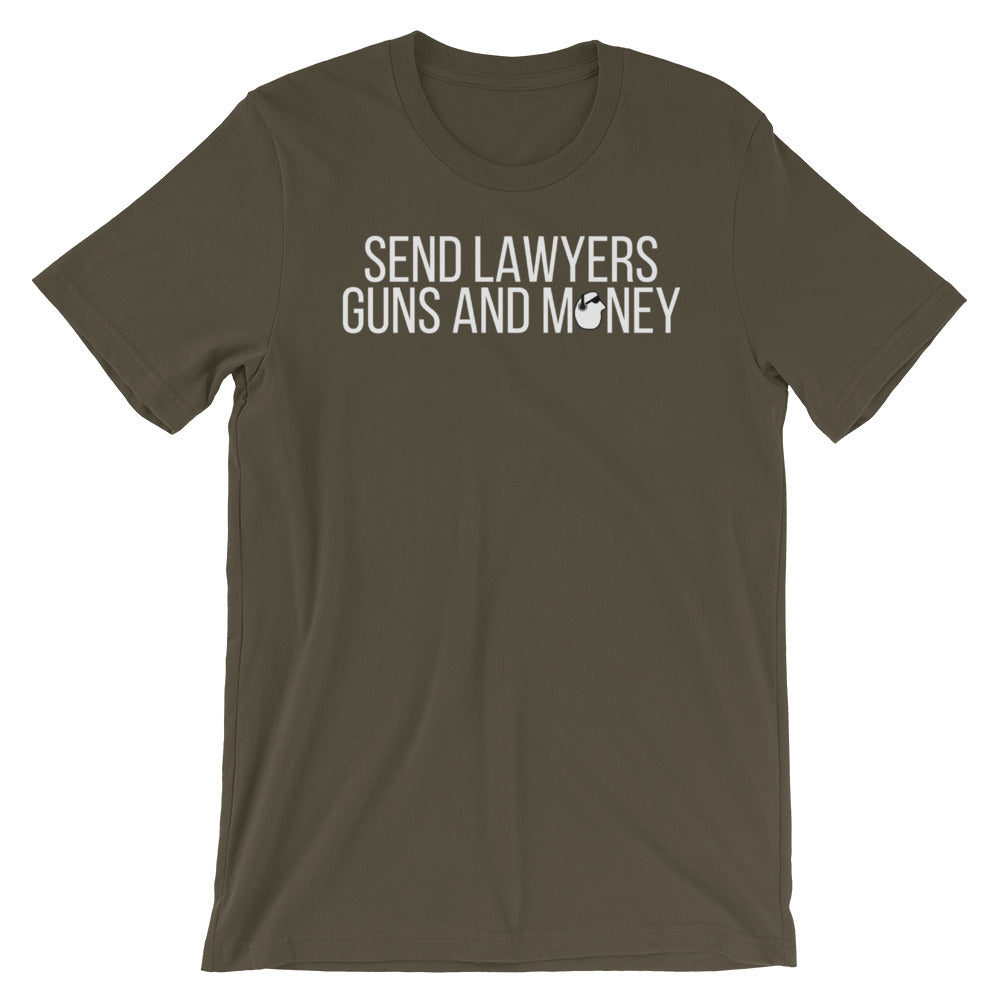 SunnyDayze LAWYERS GUNS & MONEY Short-Sleeve Unisex T-Shirt product image 6