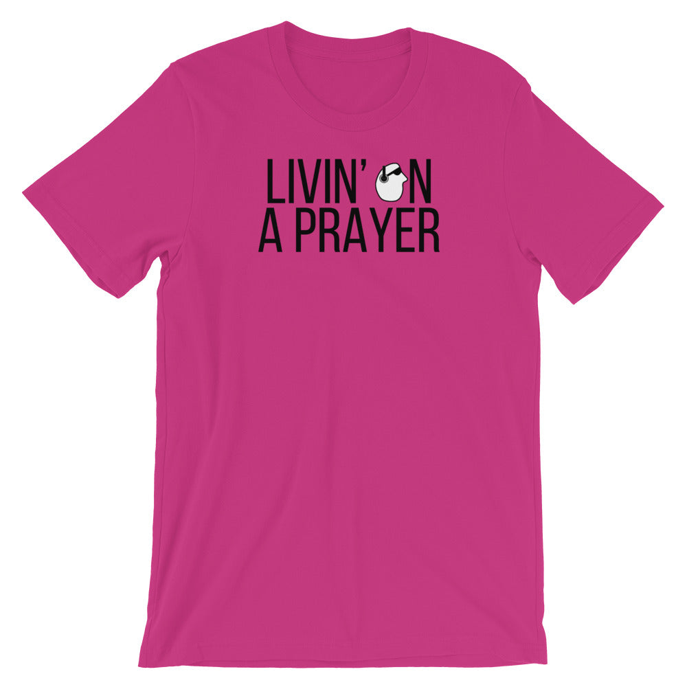 SunnyDayze LIVIN' ON A PRAYER Short-Sleeve Unisex T-Shirt product image 5
