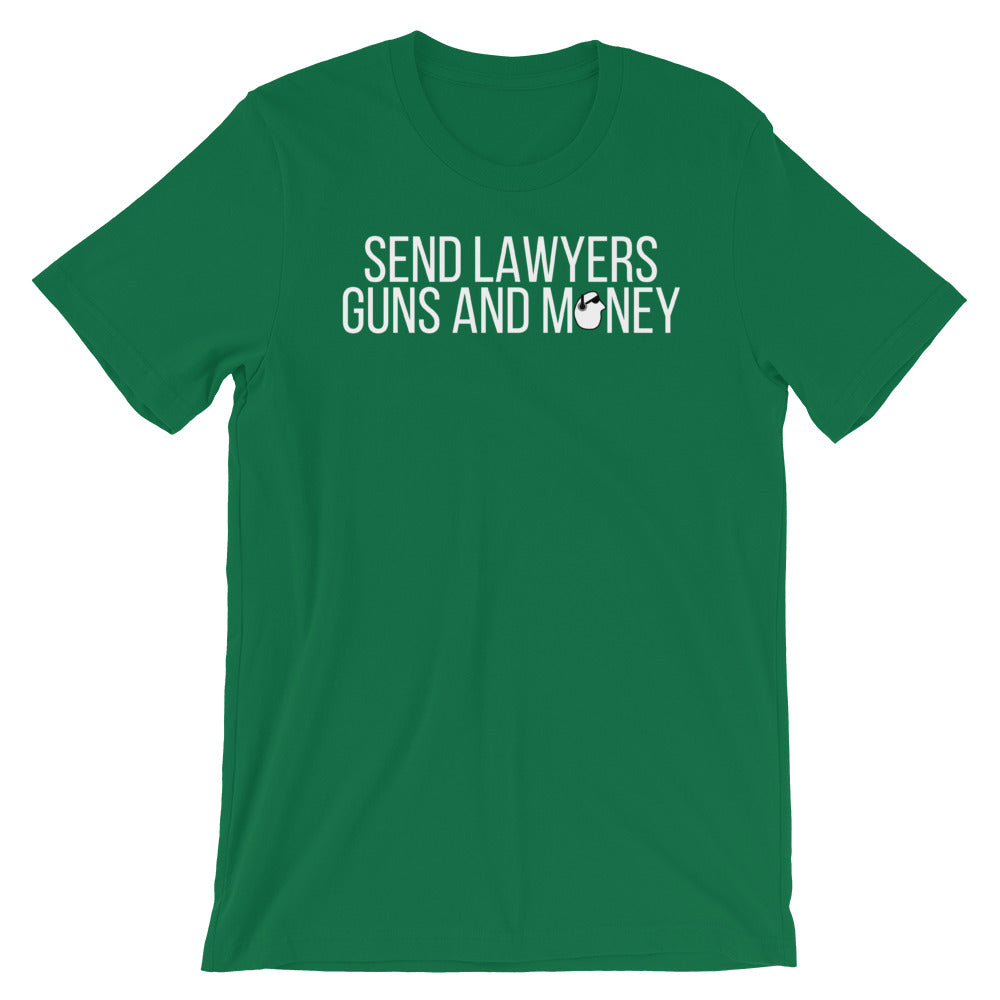SunnyDayze LAWYERS GUNS & MONEY Short-Sleeve Unisex T-Shirt product image 8