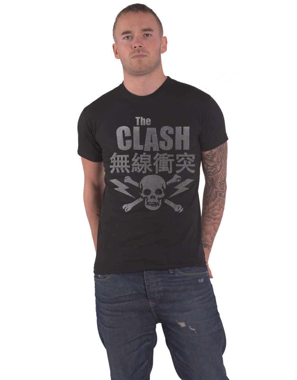 The Clash Skull and Crossbones T Shirt product image 1