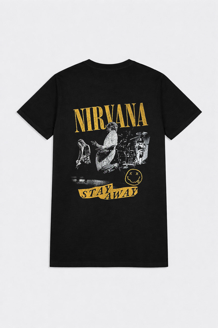 Nirvana Stay Away Premium Carbon Finish T Shirt product image 2