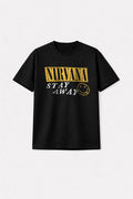 Nirvana Stay Away Premium Carbon Finish T Shirt product image 1