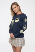 The Nightmare Before Christmas Faces AOP Long Sleeve T Shirt product image 1