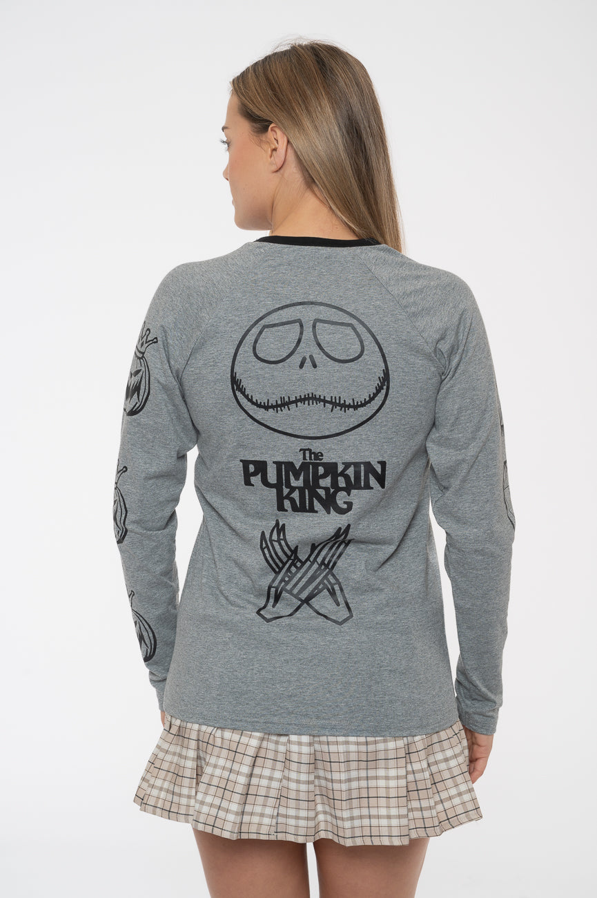 The Nightmare Before Christmas Pumpkin King Long Sleeve T product image 4