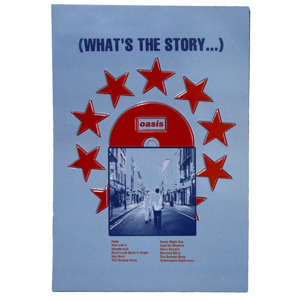 Oasis Live 25 Whats The Story CD Fridge Magnet