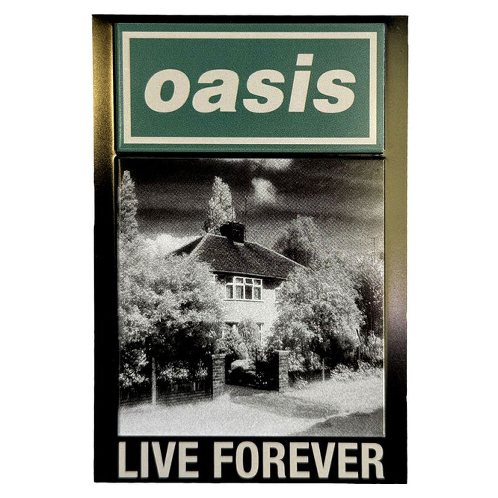 Oasis Live 25 Live Forever Single Fridge Magnet