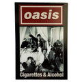Oasis Live 25 Cigarettes & Alcohol Single Fridge Magnet
