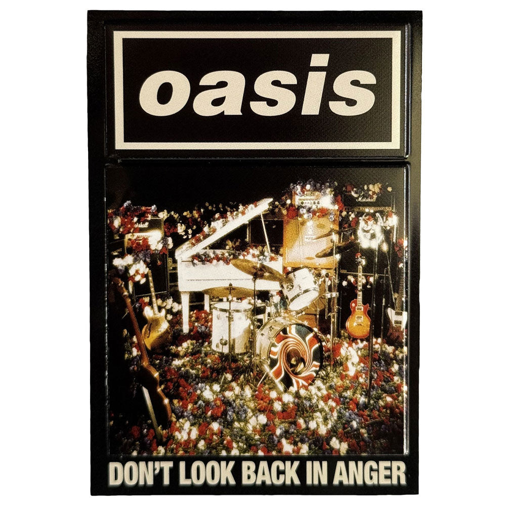 Oasis Live 25 Dont Look Back In Anger Single Fridge Magnet
