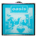 Oasis Live 25 Definitely Maybe Blue Tone Pin Badge