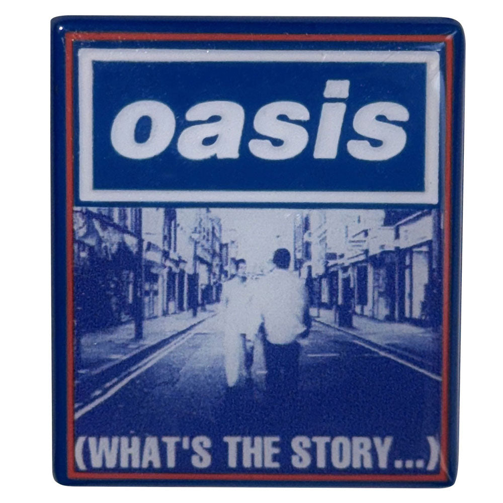 Oasis Live 25 Whats The Story Pin Badge