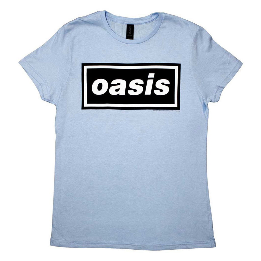 Oasis Classic Decca Band Logo Skinny Fit T Shirt product image 1