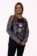 The Nightmare Before Christmas Jack Crowd Raglan Long product image 1