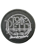 Tom Petty & The Heartbreakers Patch Circle Logo new Official Black Woven