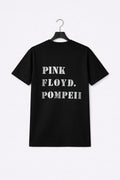 Pink Floyd Pompeii Stencil Premium Carbon Finish T Shirt product image 1