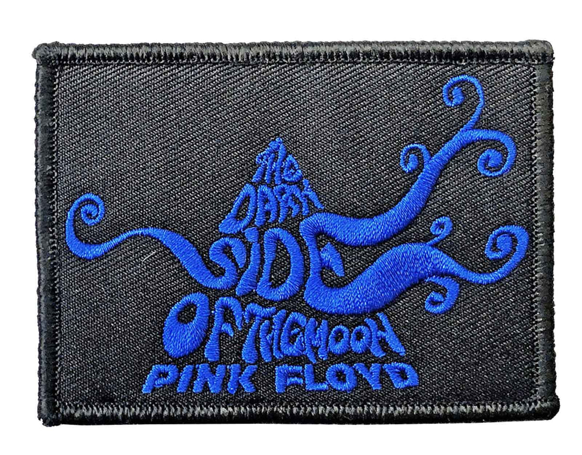 Pink Floyd Patch Dark Side Of The Moon Swirl new Official Black Iron On