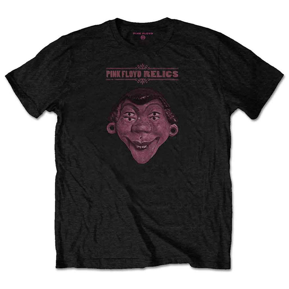 Pink Floyd Unisex T-Shirt: Relics (Black) (Back Print) product image 1