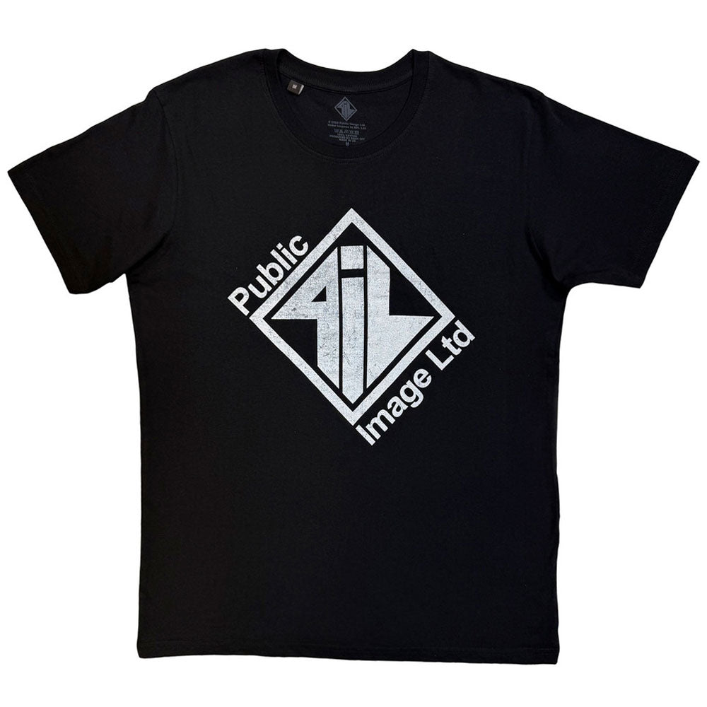 PIL Public Image Ltd Diamond Logo And Text T Shirt product image 1